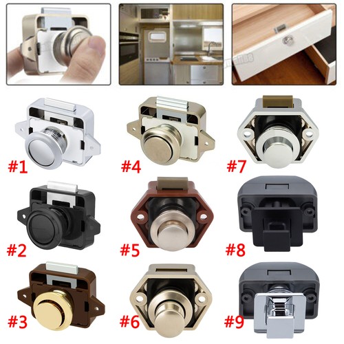 Push button cupboard - push,