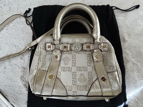 Versace vintage gold canvas - vintage,