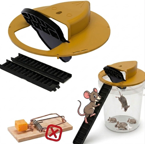 Mouse trap bucket - flip, &