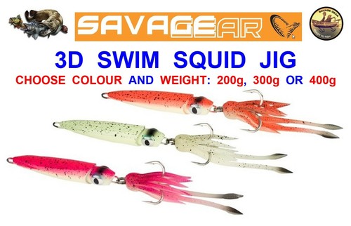 Savage gear swim squid - gear,