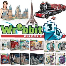Wrebbit 3D Jigsaw Puzzle - Harry Potter, Hogwarts, Game of Thrones & Castles