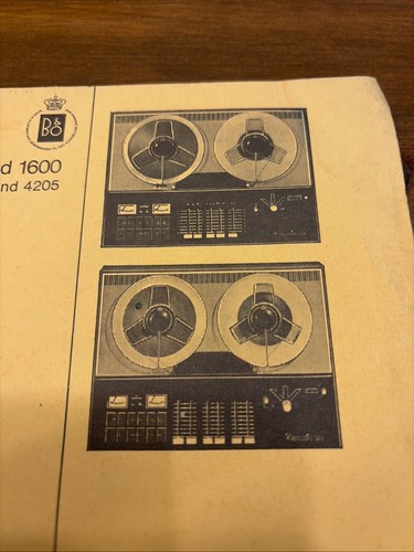 1200 1600 beocord - b&o, tape