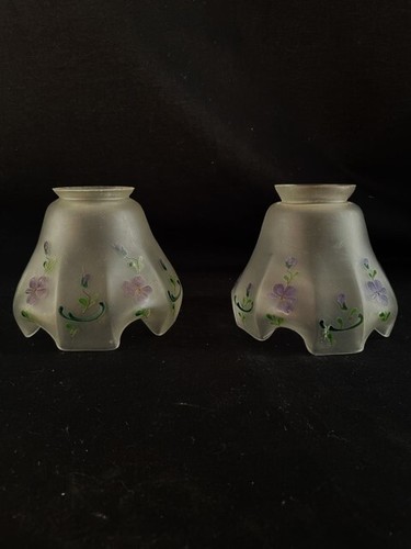 Two tulip glass - two, lamp