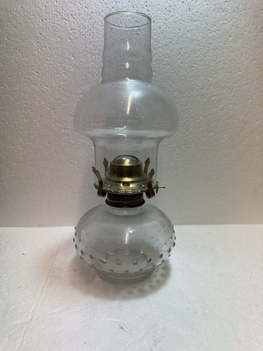 Vintage glass oil lamp lantern - vintage,