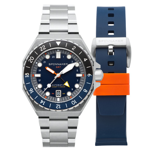 Spinnaker navy black dumas - black, gmt