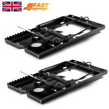 2 X Large Rat Catching Metal Traps Heavy Duty Snap Mouse Trap Bait Pest Catcher