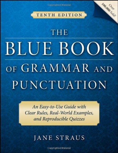 The blue book grammar and - book,