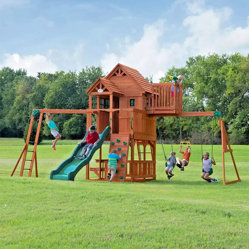 Outdoor garden wooden - outdoor, play