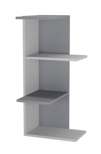 Tier corner bookcase wooden - corner,