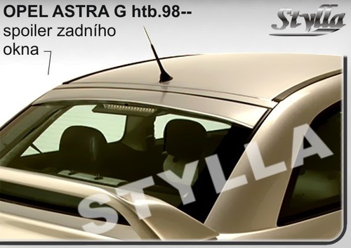 Spoiler rear roof - rear, top