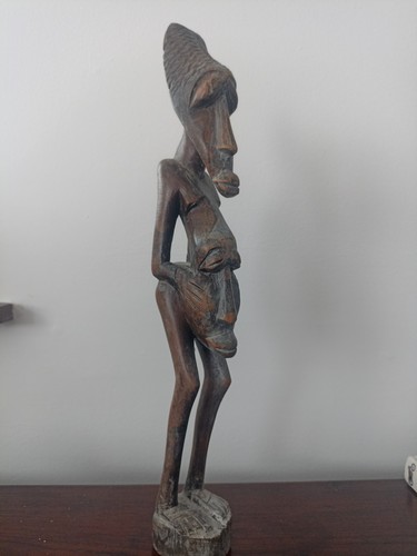African wooden sculpture 41cm - wooden,