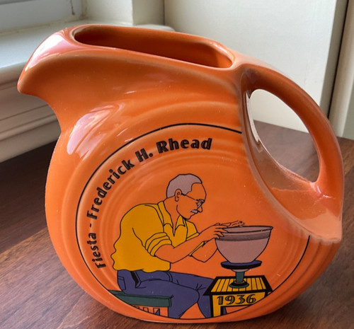 Fiestaware 1936 small disc - fiestaware,