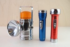 Vintage Pifco Lantern and 2 other flash light torches