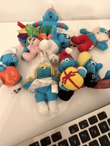Vintage mcdonald smurfs - vintage, mcdonald’s
