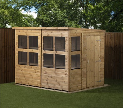 Empire pent potting - potting, shed