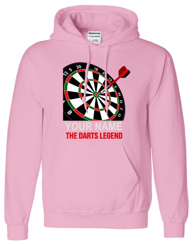 Personalised darts hoody any - personalised,