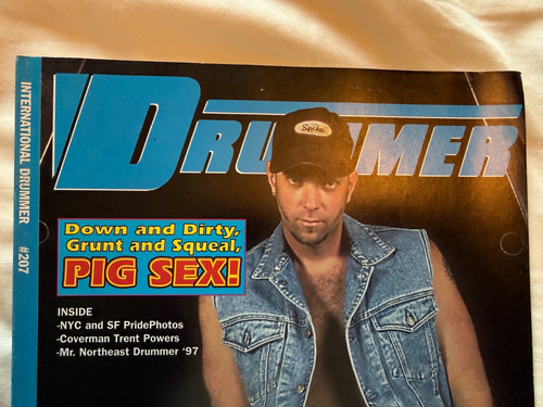 Drummer magazine 207 - magazine, (8/97)