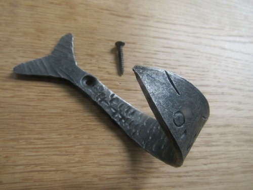 Fish tail handforged - fish,