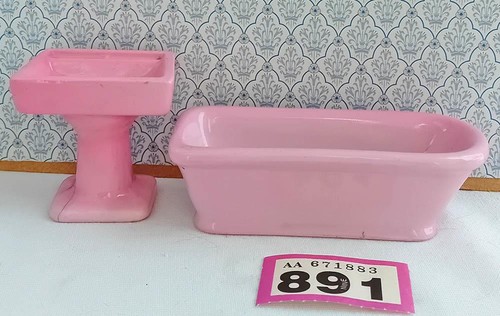 Vintage givjoy pink - vintage, bath