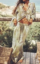 Zara Printed Palazzo Wide Leg