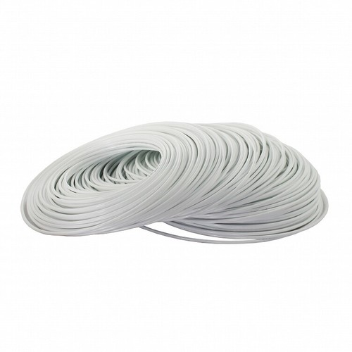 White pipe tube - white, 1/4"
