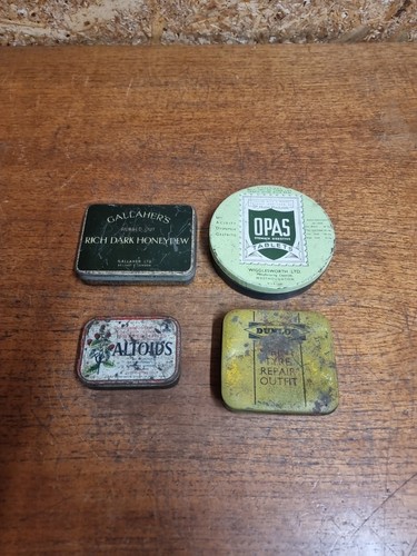 Vintage collectable tins - collectable,