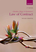 Cheshire, Fifoot, and Furmston's Law of Contract by Furmston, MP Book The Cheap