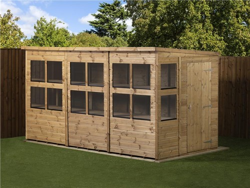 Empire pent potting - pent, shed