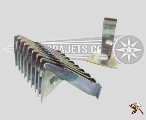 Vespa wheel disc trim clips - wheel,