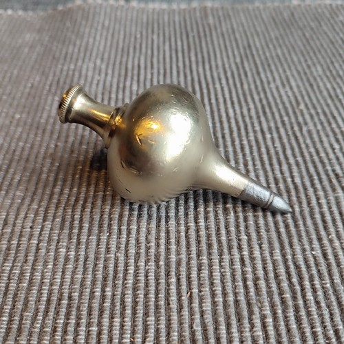 Vintage large plumb line bob - vintage,