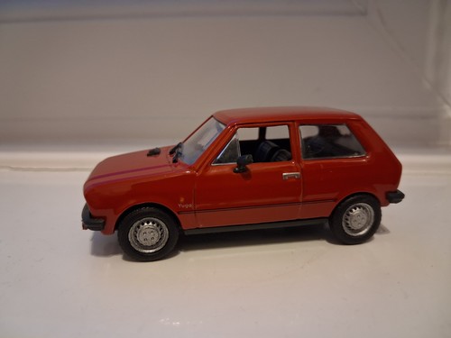 Diecast yugo 45a 1986 red - diecast,