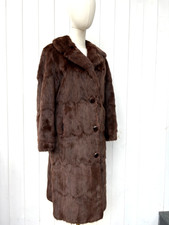 Vintage Musquash  Fur Coat