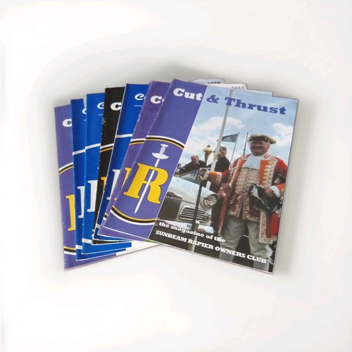 Vintage cut thrust magazine - thrust,