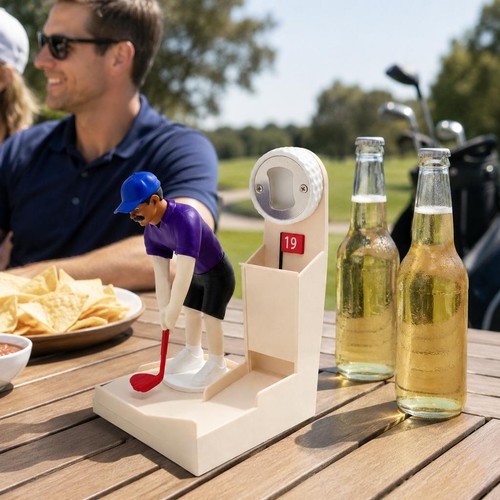 Golf ball bottle - bottle, swing