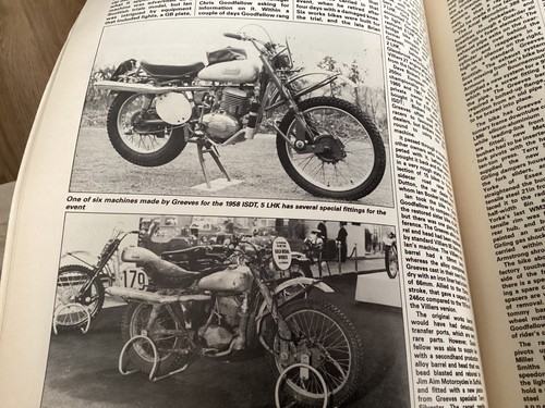 Greeves trials scramble - trials,