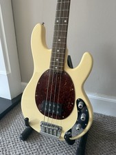 Sterling Ray 34 by Musicman CA Bass Guitar in Cream/Vintage White