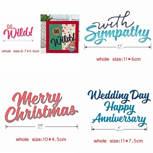 Merry christmas metal cutting - metal,