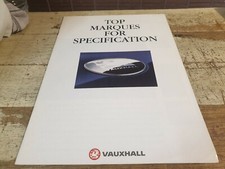 1990 VAUXHALL Range  Sales Brochure CALIBRA Astra Senator CAVALIER Carlton