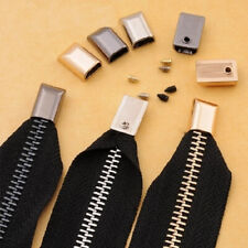 10Pcs Metal Zipper Stopper Zip