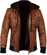 Men's Hoodie Tan Brown