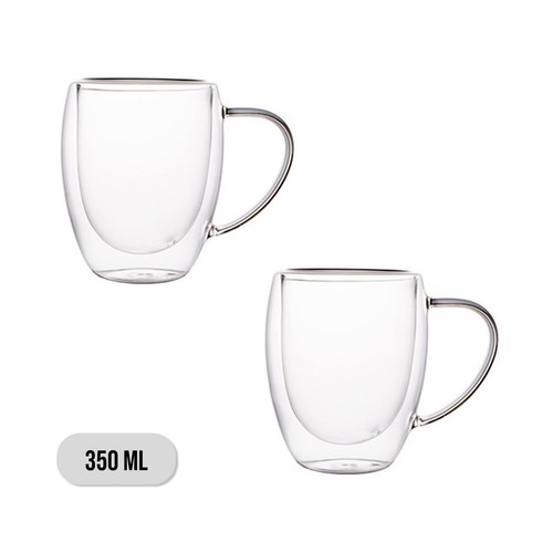 Set double walled - double, glass