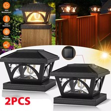 2PCS LED Solar Powered Deck