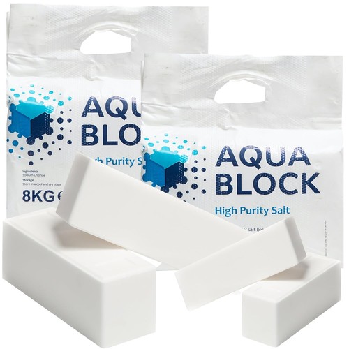 Block salt water - block, softeners