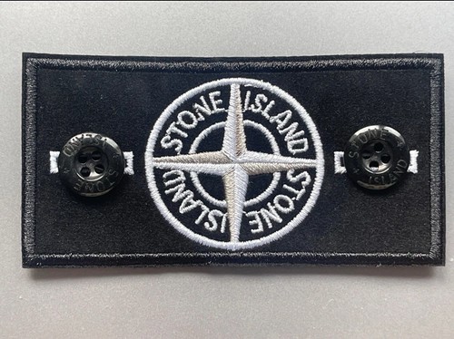 Stone island badge - island, buttons