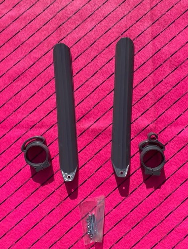 White power fork guards - white,