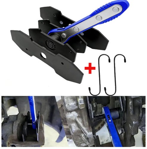 Ratcheting brake piston - brake,