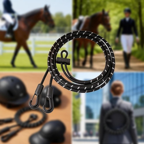 Horse rein for training - for,