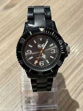 Ice Black Unisex watch, Quartz, 40mm Face, 20mm Strap
