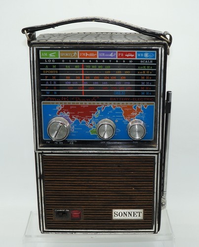 Vintage sonnet world radio - sonnet,