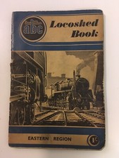 1952 ABC British Railways Locoshed Book Ian Allan Eastern Region Underlined